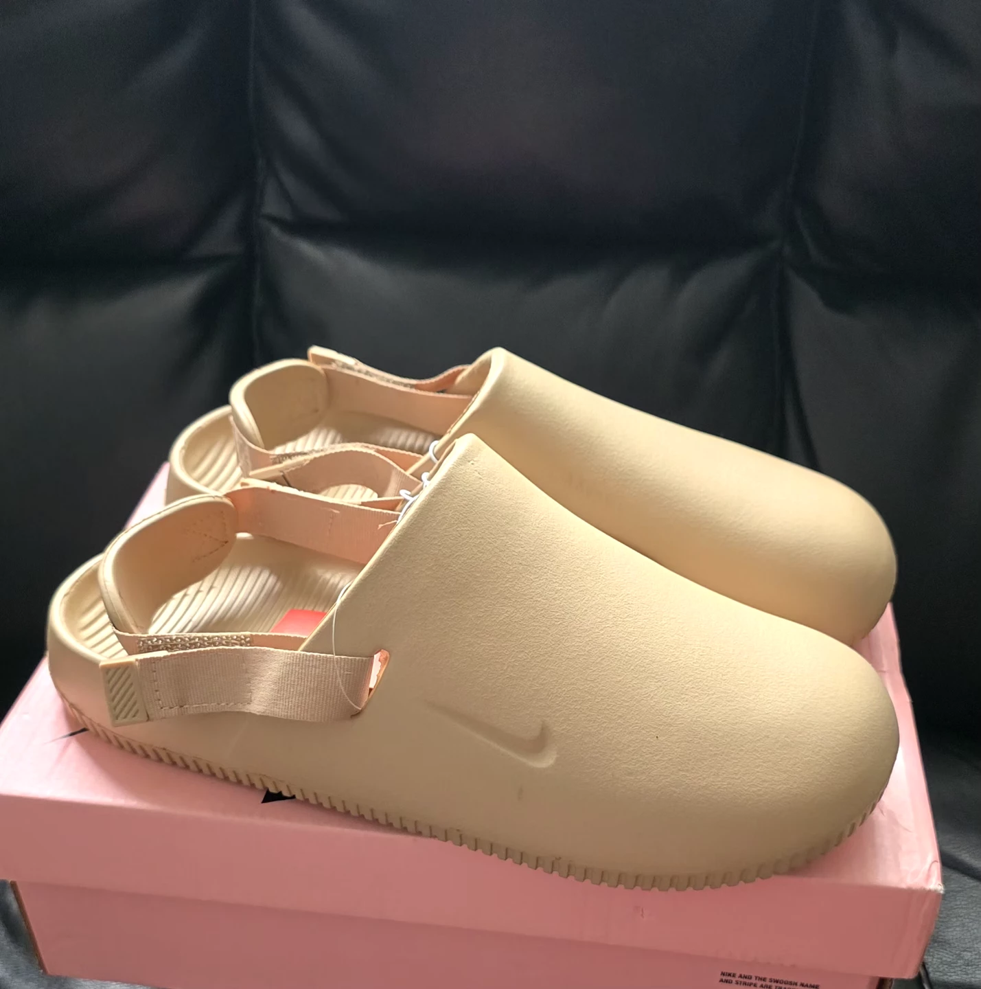 Brand new Nike Calm sandals Beige sale - photo 2
