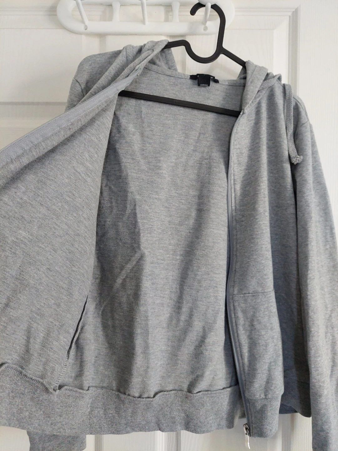 Ambiance Grey Full-Zip Hoodie - Size L - photo 4