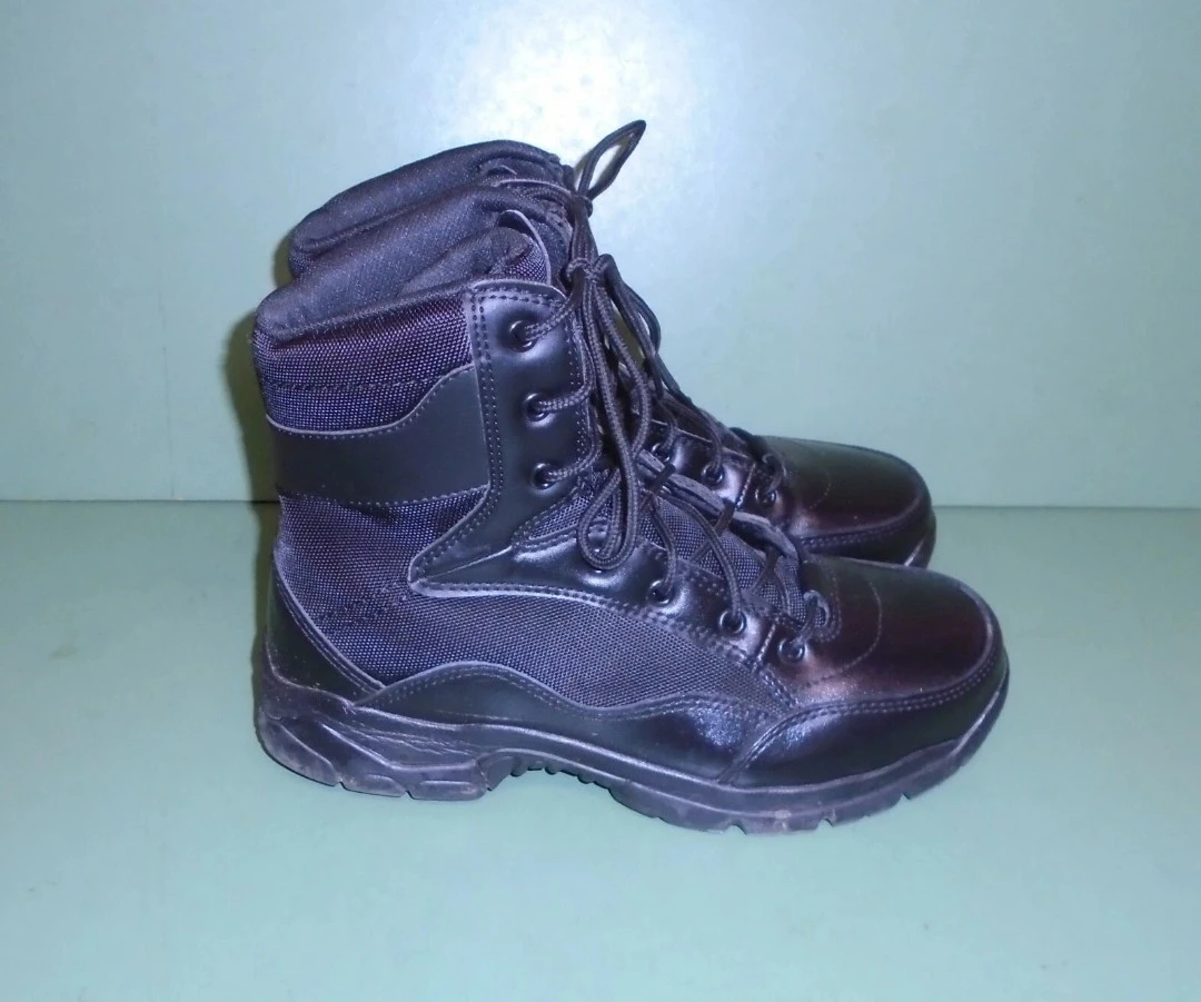 Black Tactical Boots Men's Size 7.5 Wide