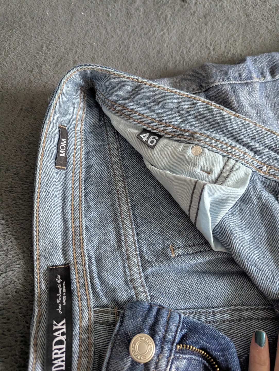 Dardak Mom Jeans - Size 46 - photo 2