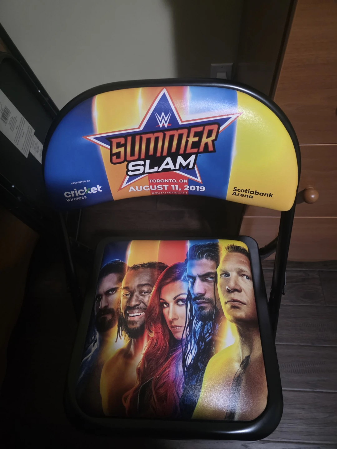 WWE SummerSlam 2019 Toronto Folding Chair