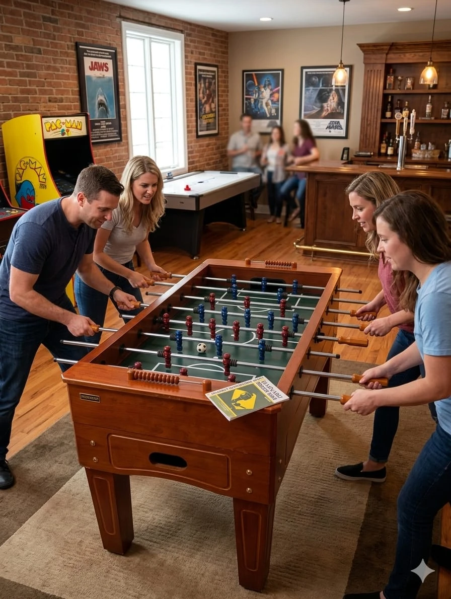 Harvard Soccer Table Foosball Game