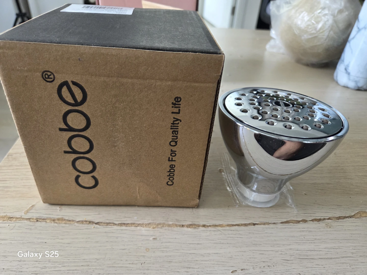Cobbe Filtered Shower Head - Chrome