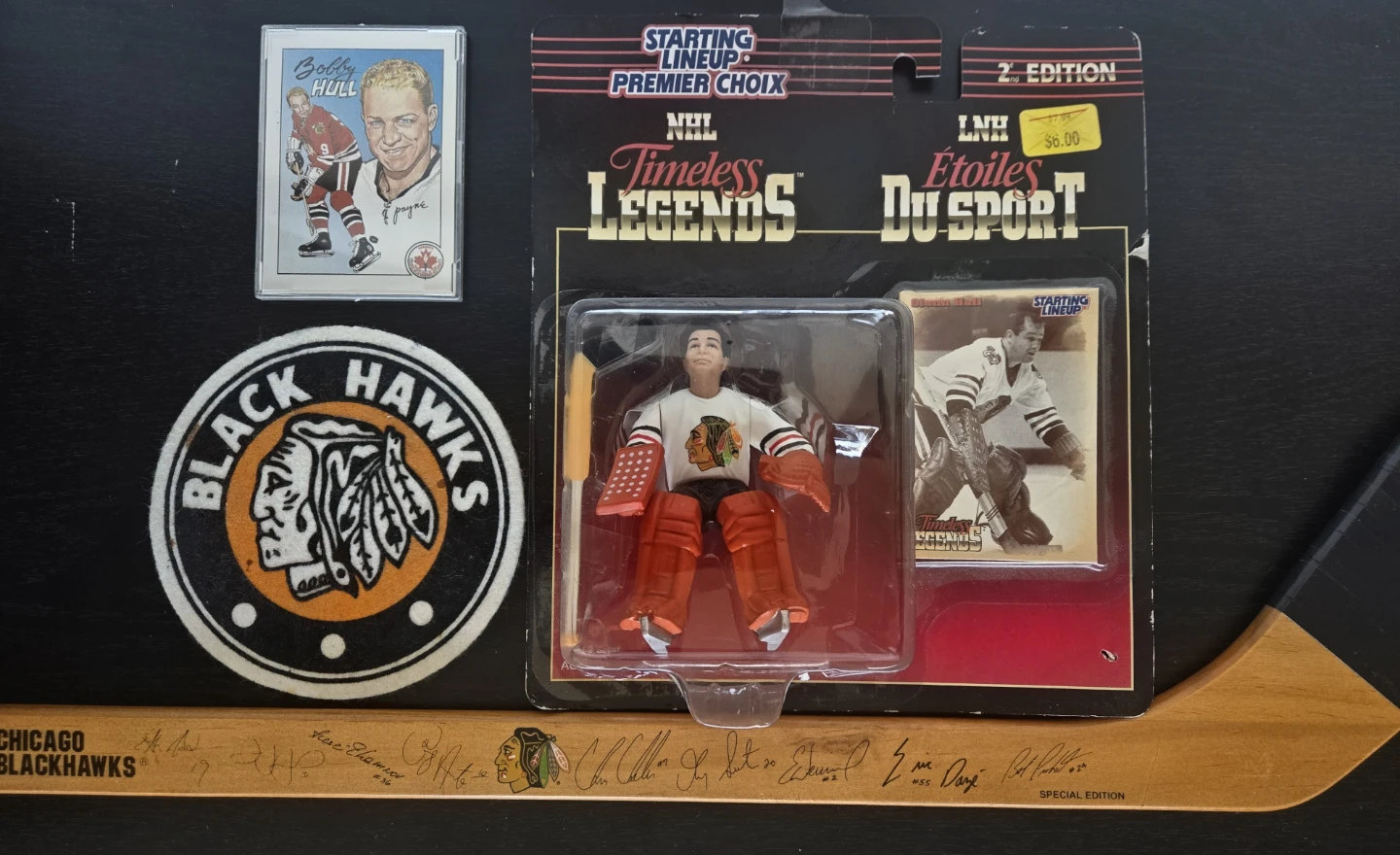 Rare Vintage 1960-90's Chicago Black Hawks Lot