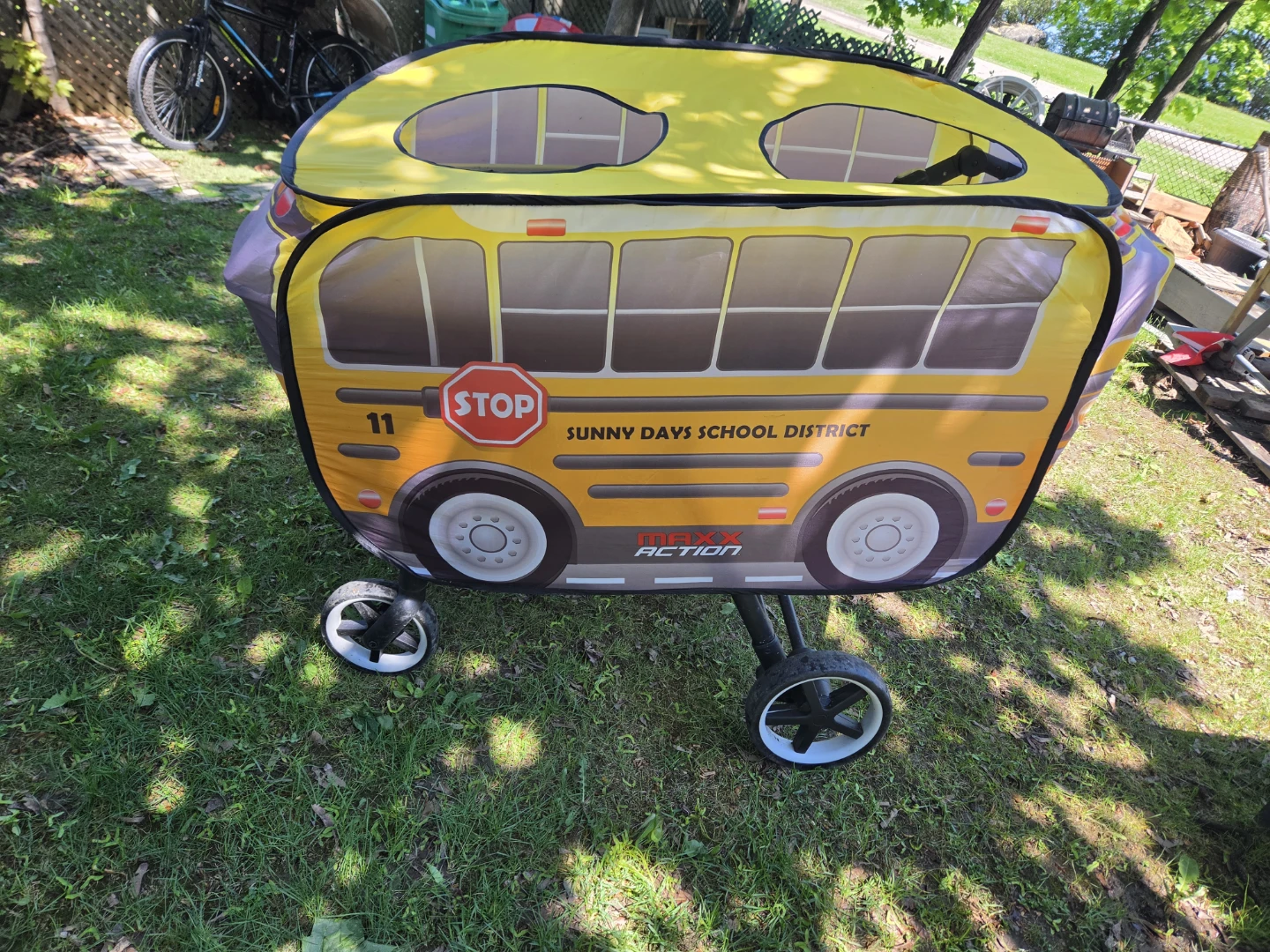 Sunny Days School District Bus Play Tent - photo 2