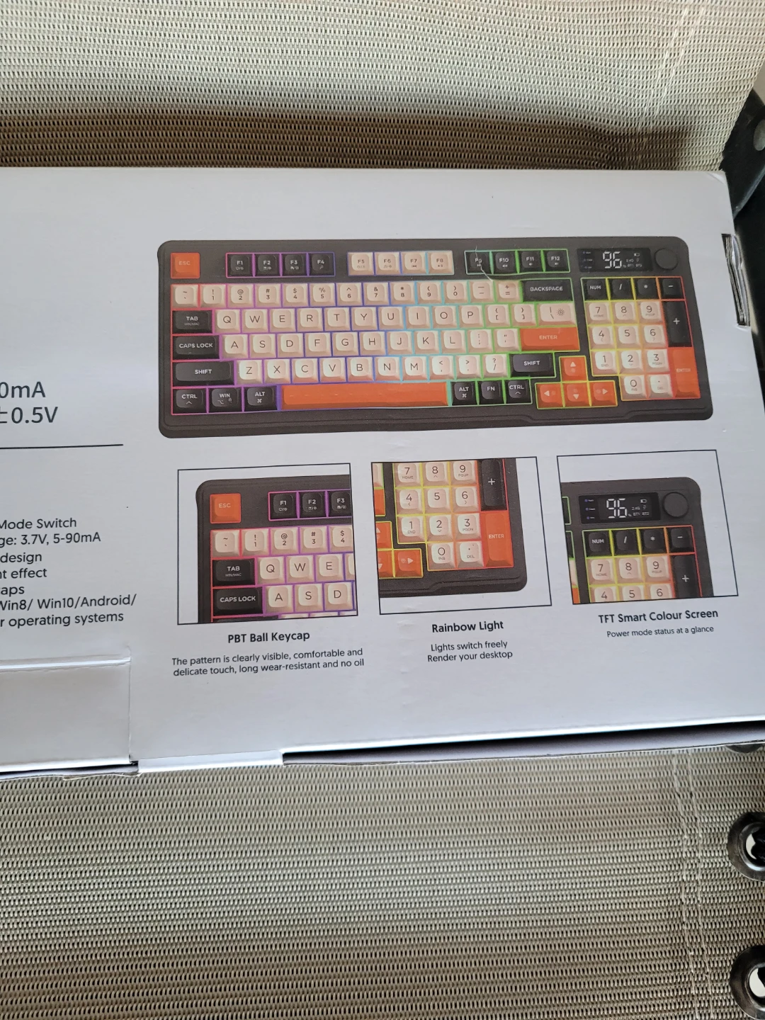 FreeWolf 96 Key Mechanical Keyboard - photo 4
