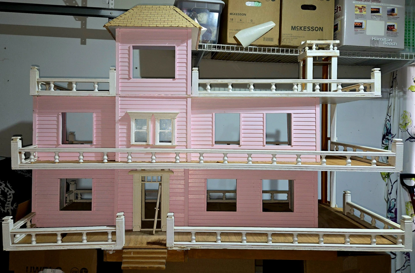 Pink Victorian Dollhouse