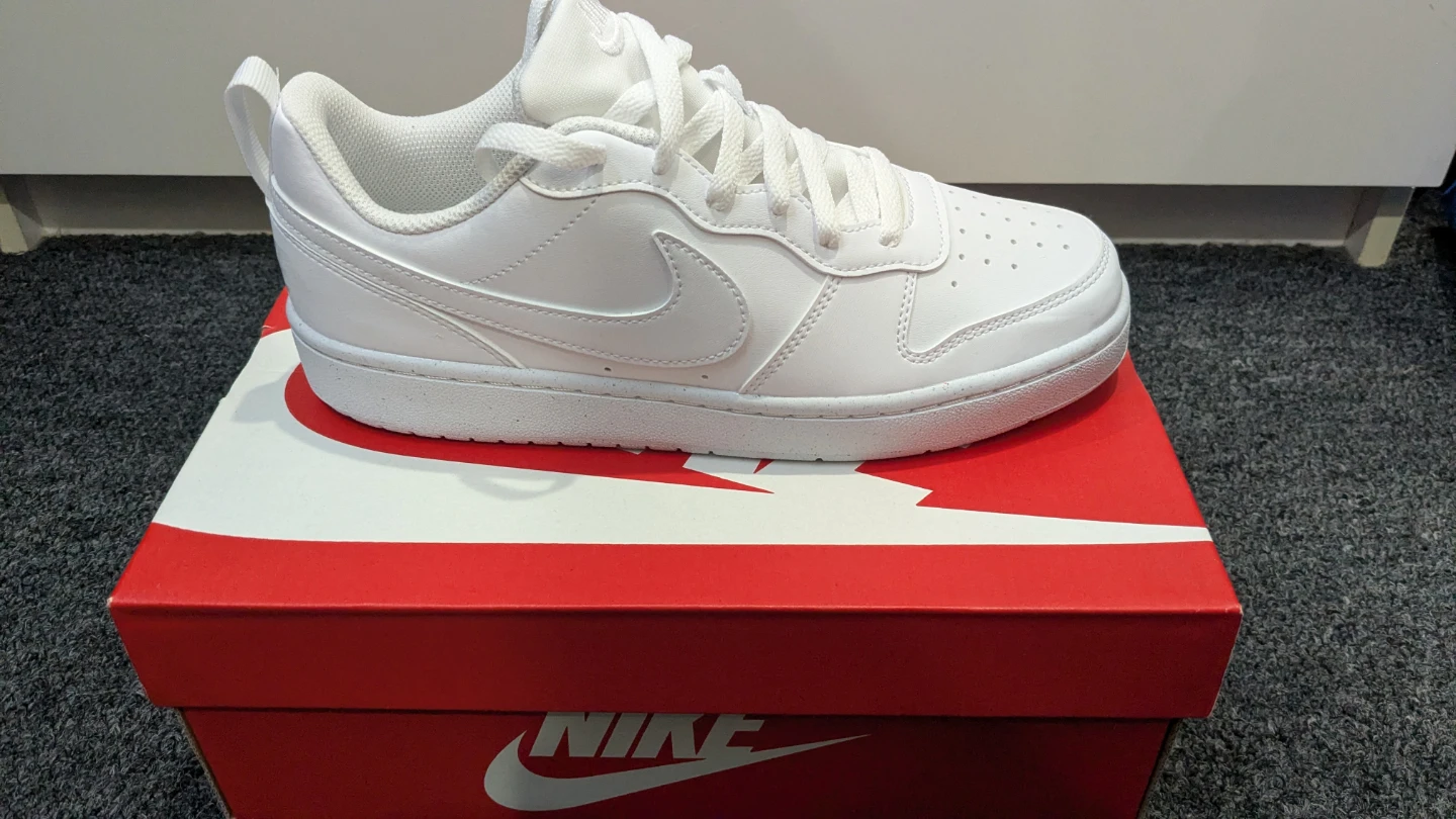 Nike Court Borough Low Recraft (GS) White Youth Shoes Size 7Y