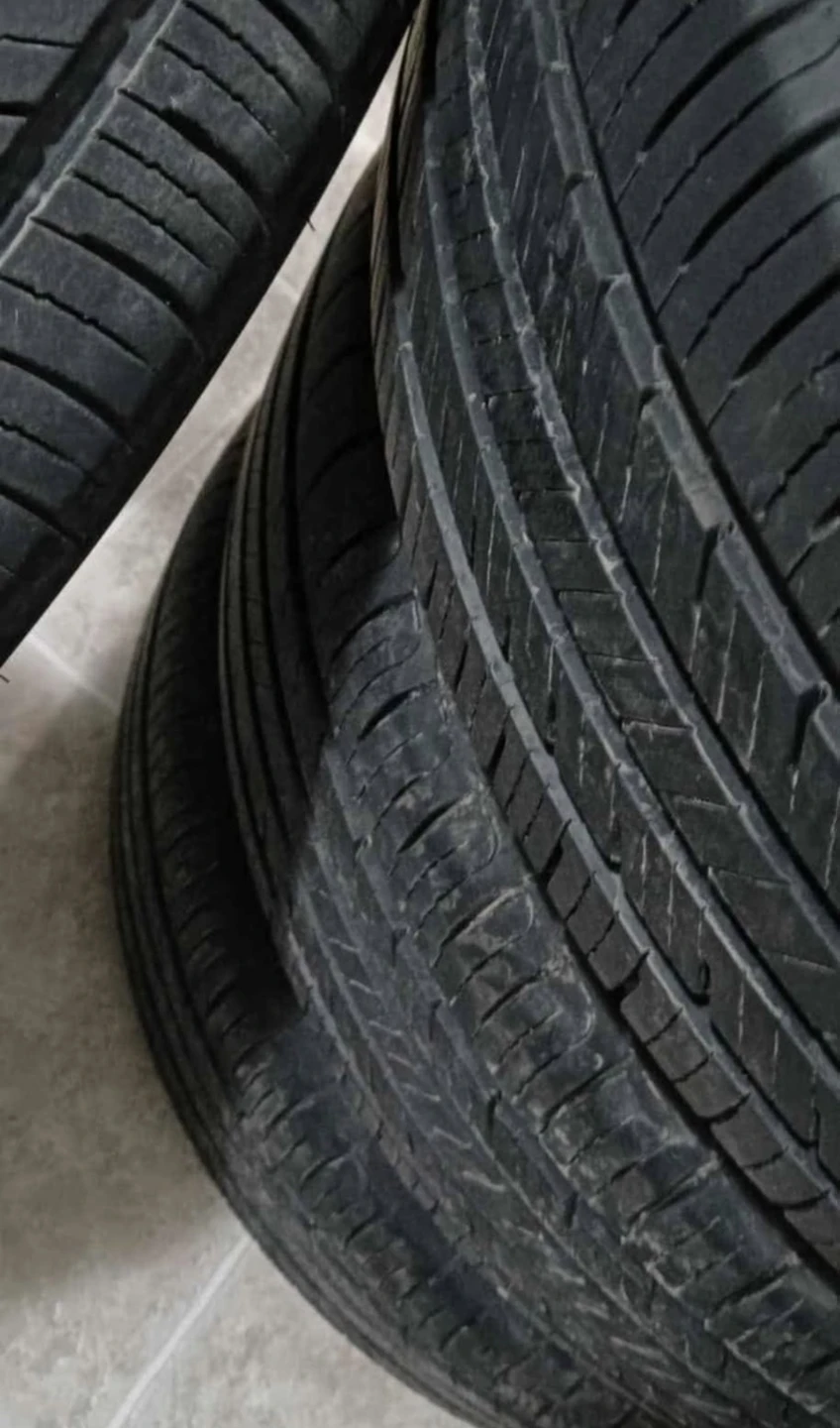 For sale 4 Used OEM Nissan Juke 17 inch alloy | All season tires - photo 5