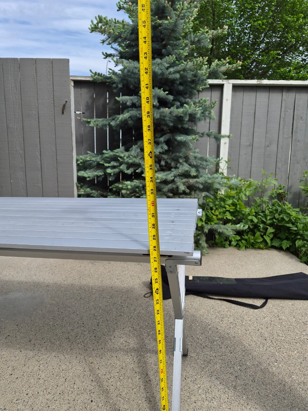 Aluminum Roll-Top Camping Table - photo 2