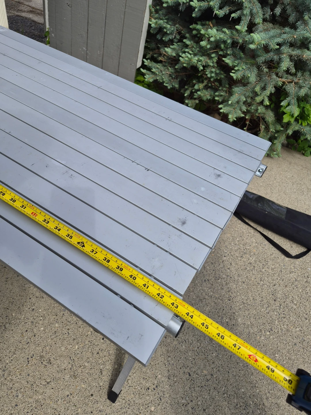 Aluminum Roll-Top Camping Table - photo 3
