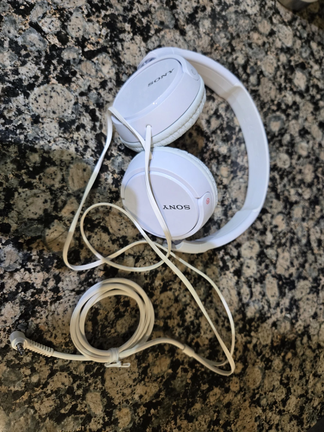 Sony White Headphones