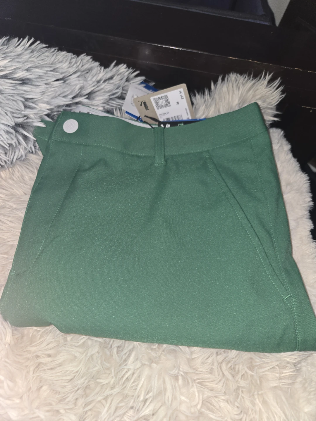 Puma Golf Shorts - Green - Size 36