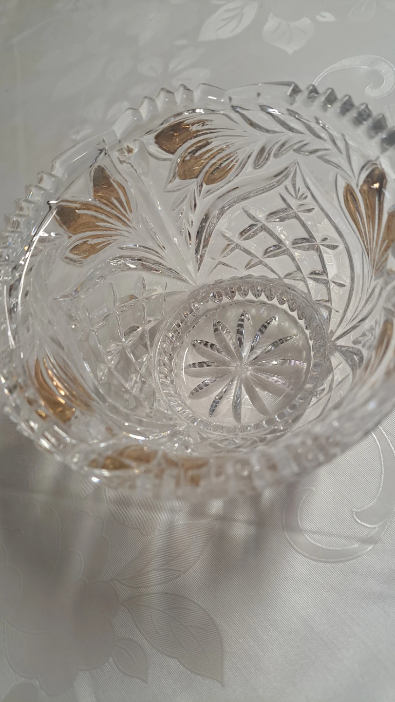 Crystal Candy Dish with Lid - photo 3