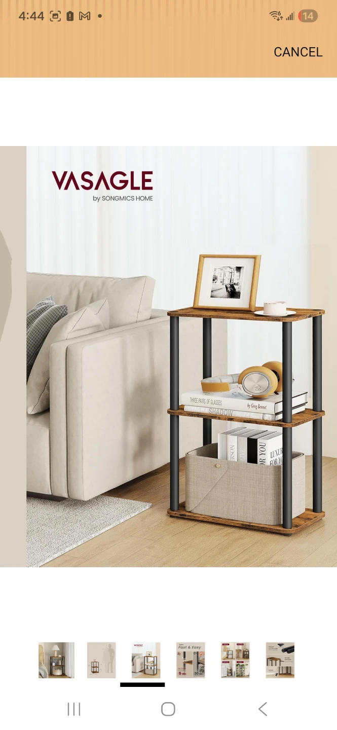 VASAGLE 3-Tier Shelf - photo 3
