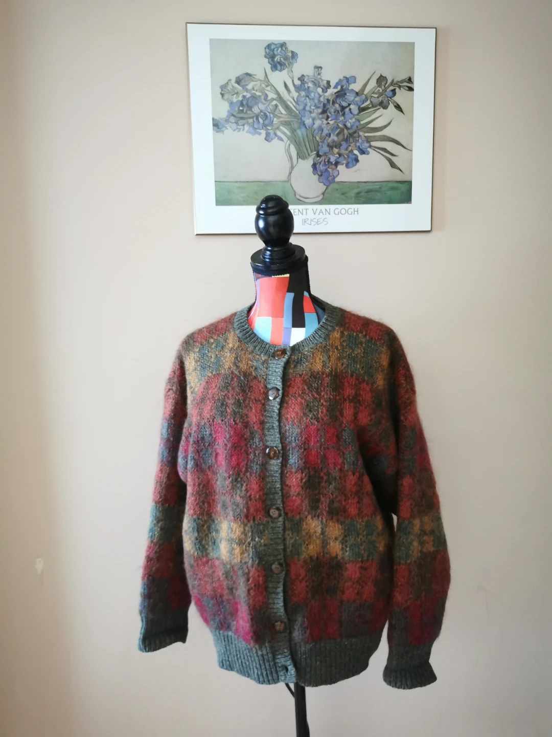 Vintage Susan Bristol Mohair Blend Sweater Jacket - photo 2