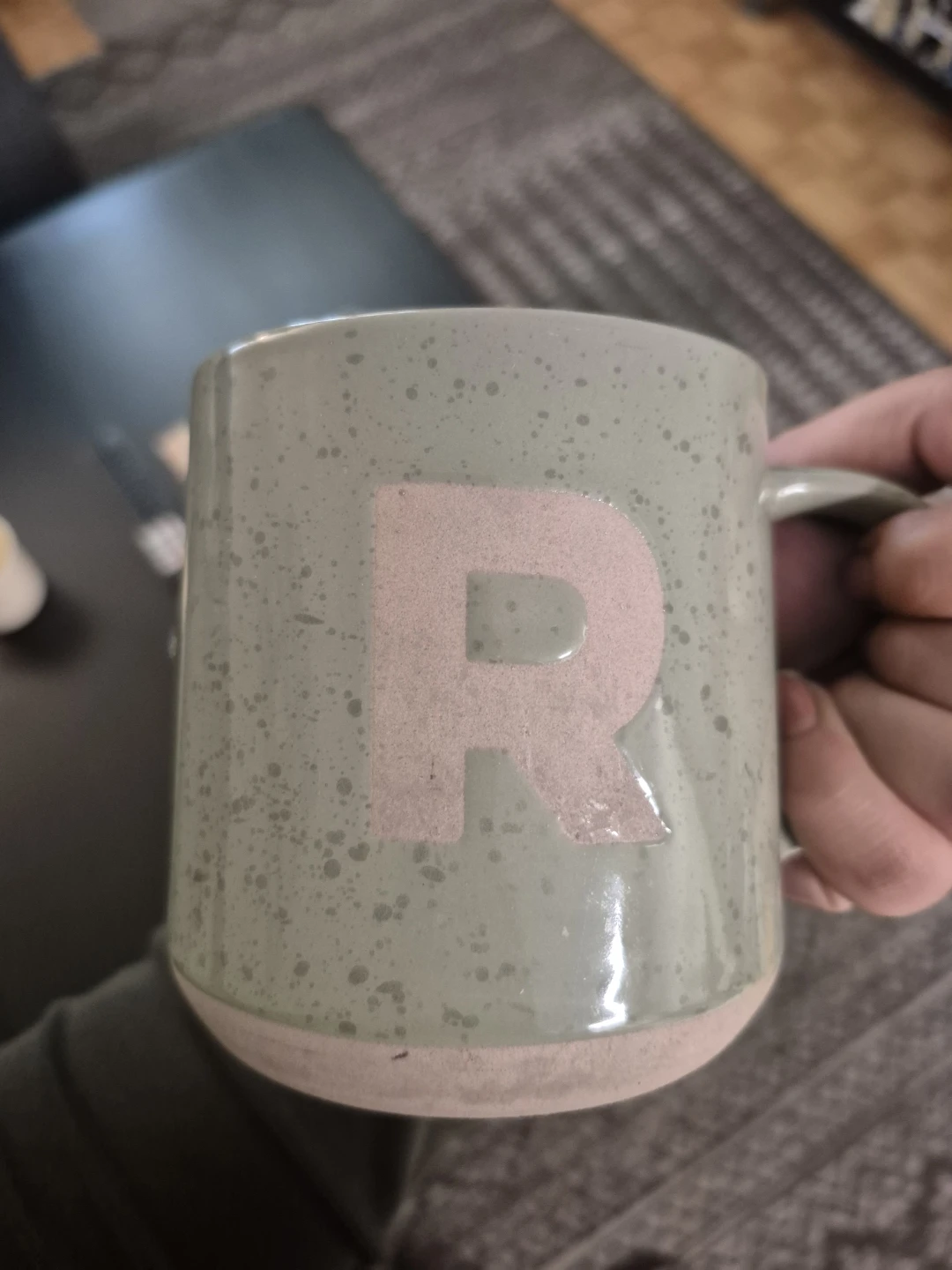 Speckled "R" Mug - photo 3