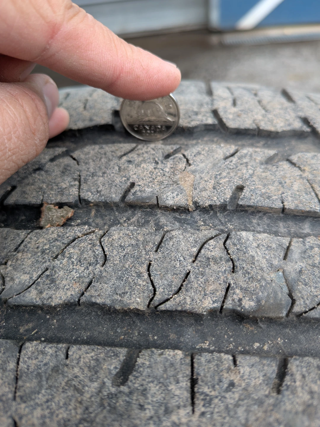 Set of 4 Used Tires with Rims - photo 2