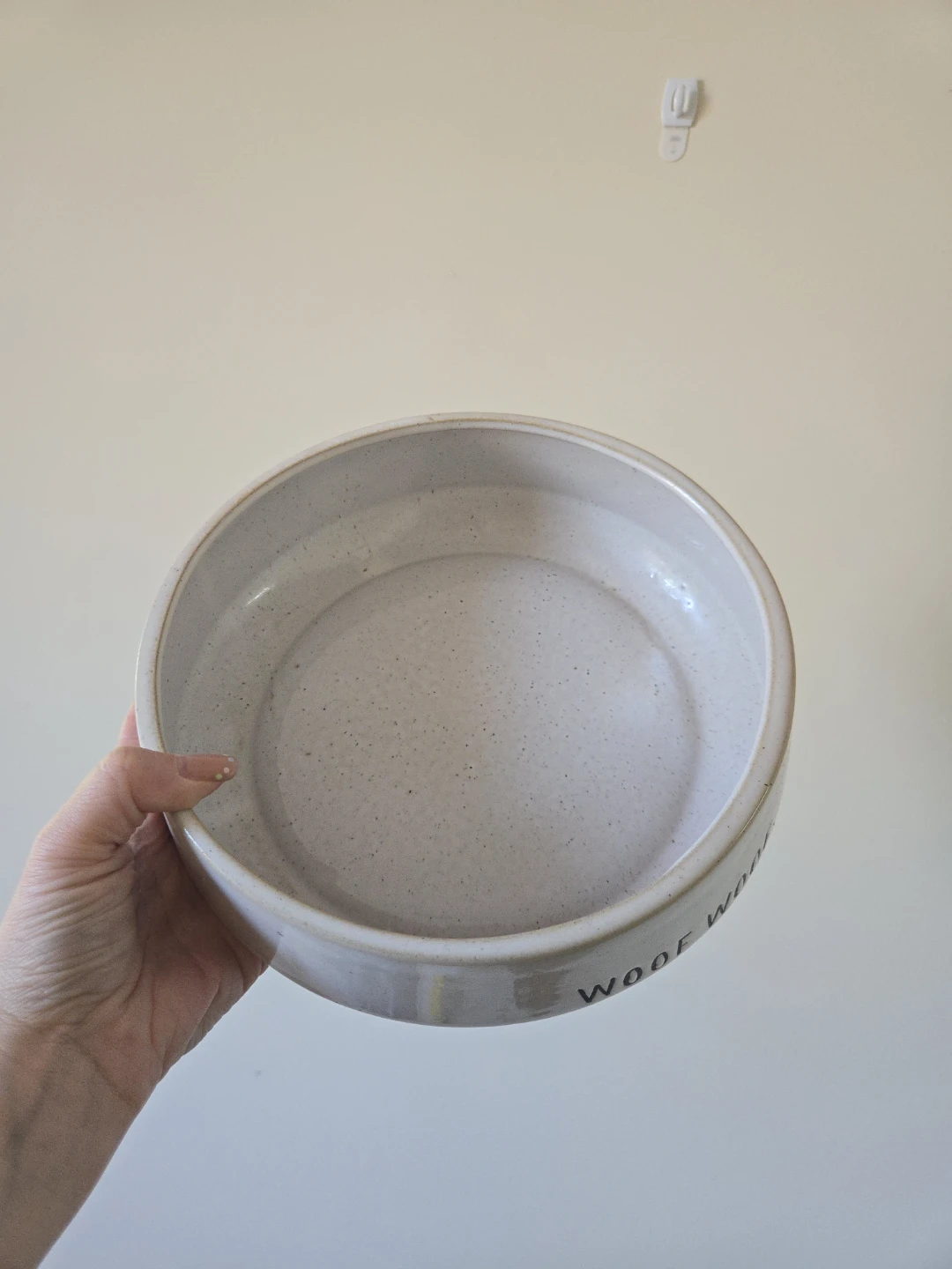 Large Ceramic Dog Bowl - photo 2