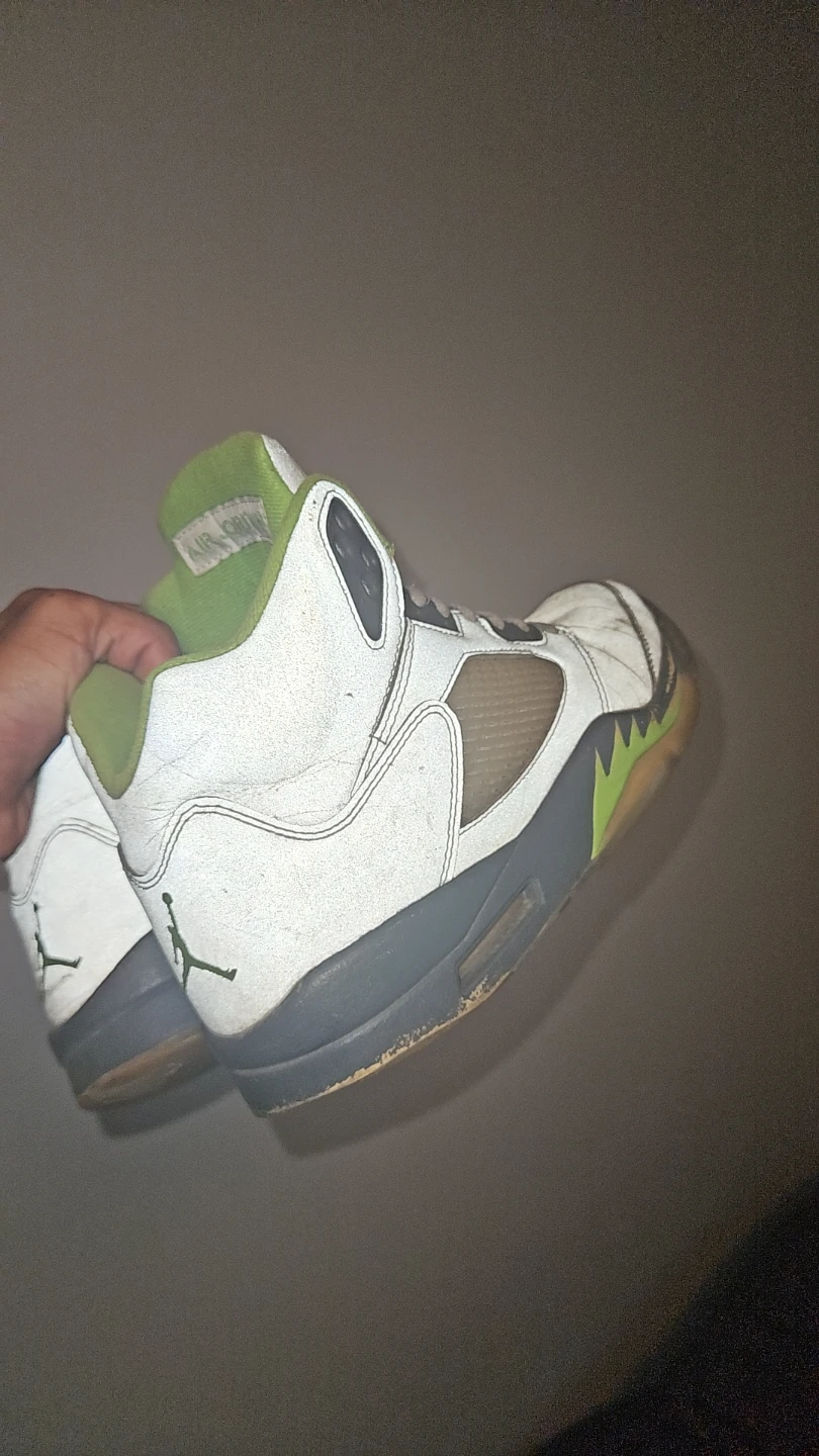 Air Jordan "Green Bean" 5s - photo 2