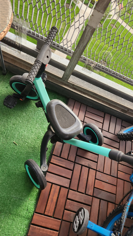 Kid's Tricycle/Balance Bike - Teal - photo 2