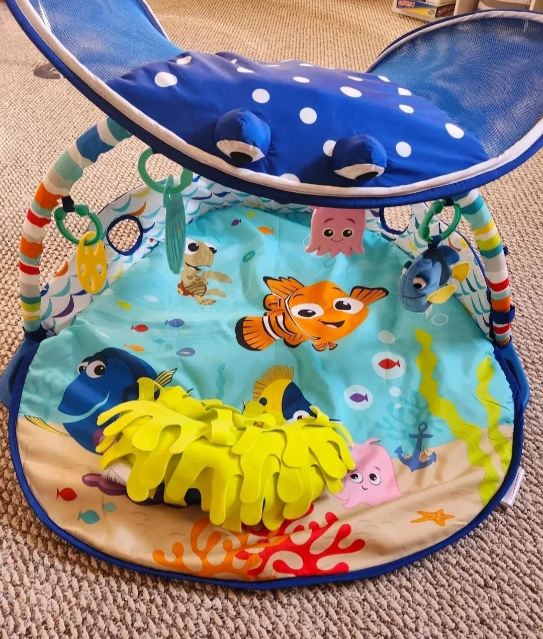 Disney Finding Nemo Baby Play Mat with Toys