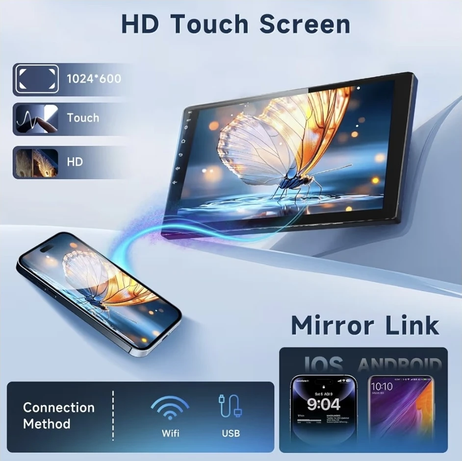 Android 13 Car Stereo Receiver with Backup Camera - photo 4