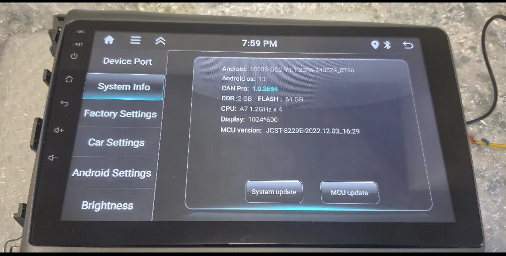 Android 13 Car Stereo Receiver with Backup Camera - photo 5