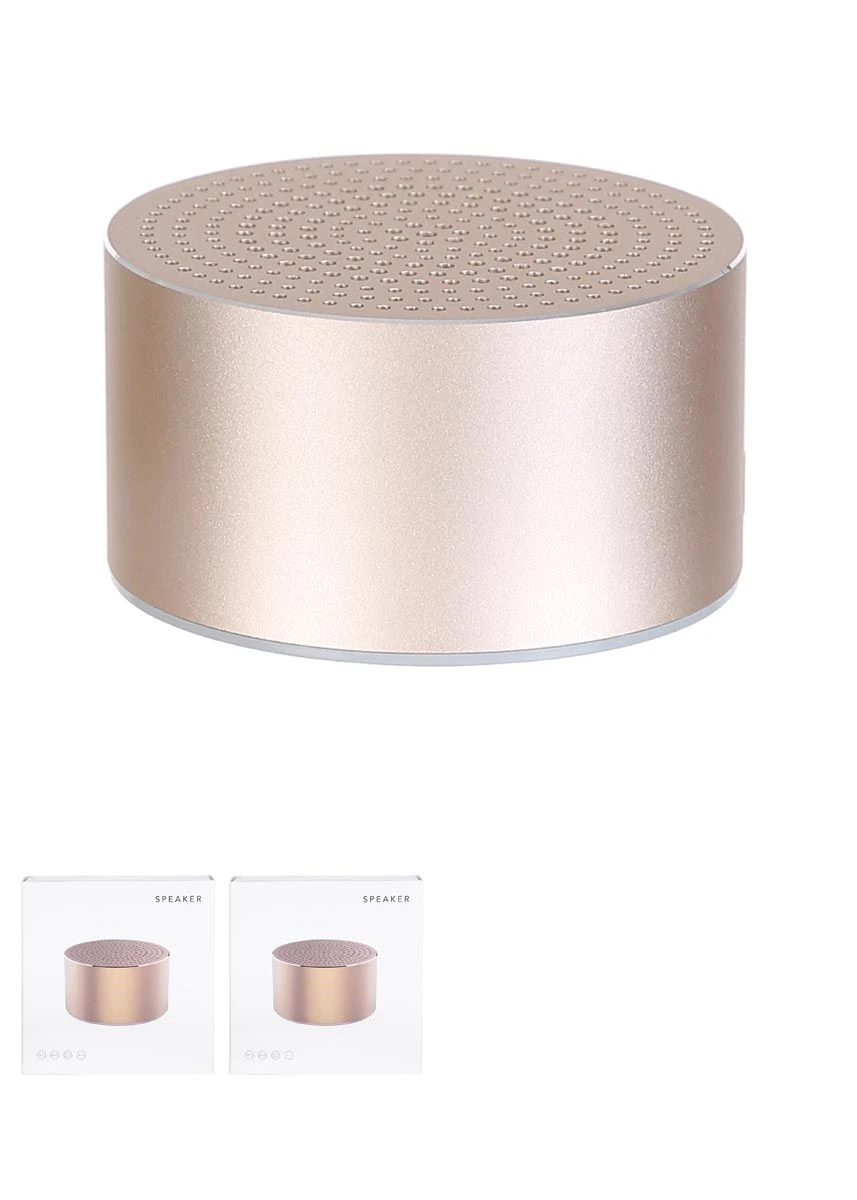 MINISO Mini Metallic Wireless Speaker Gold