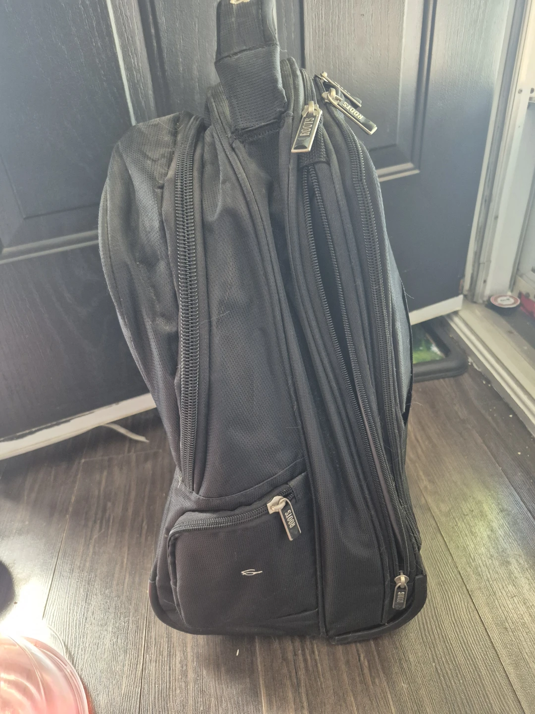 Roots Black Rolling Backpack - photo 3