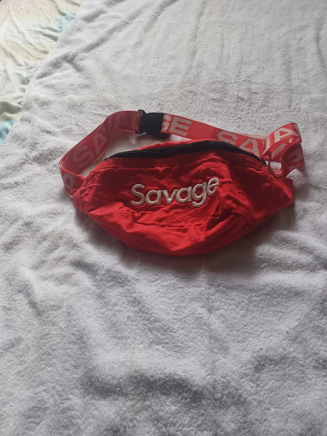 Red Savage Fanny Pack