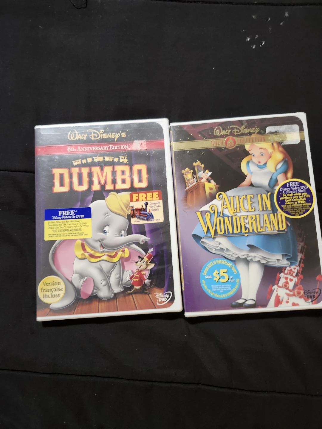 $10 each dvd