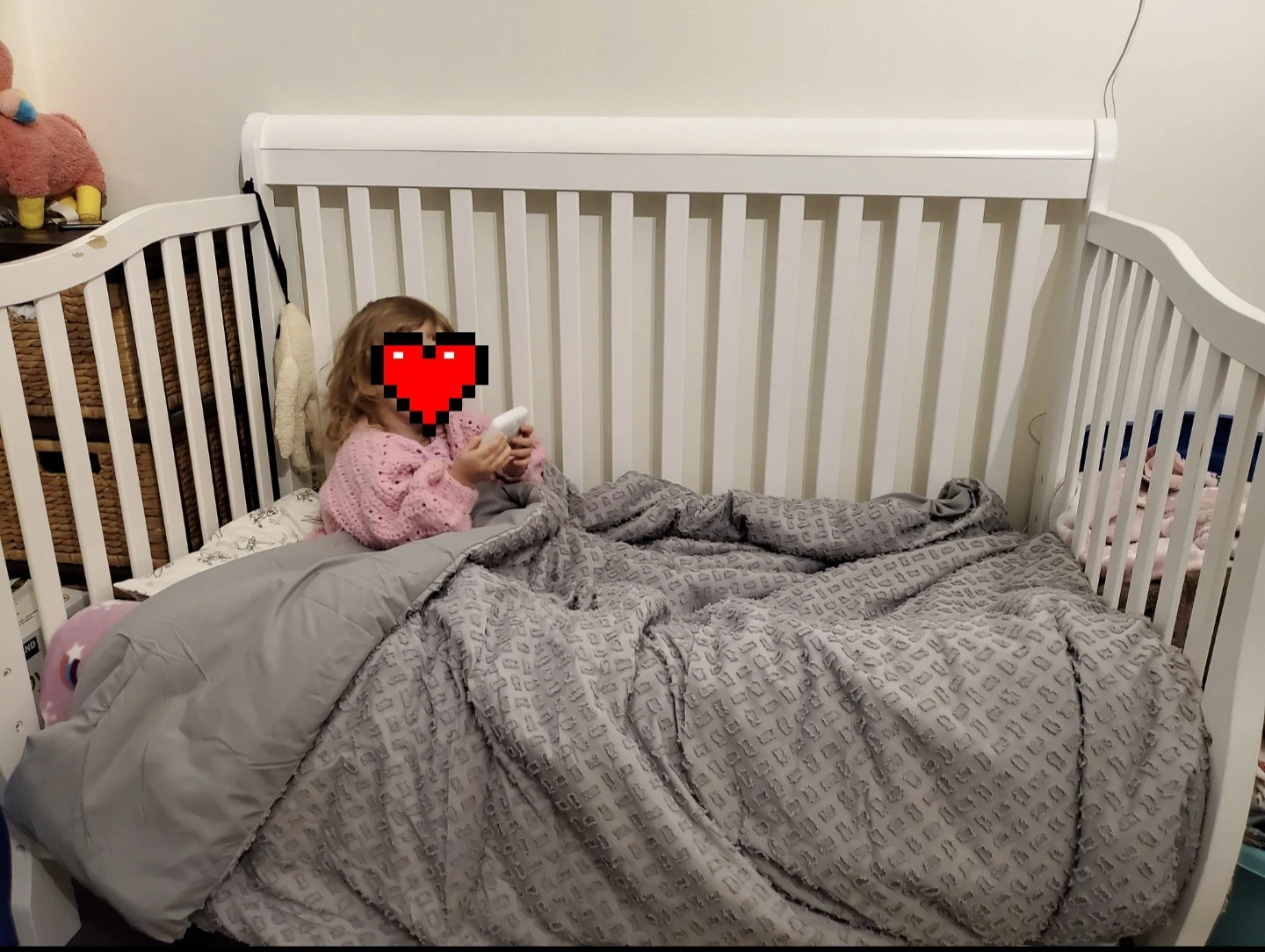 White Convertible Crib - photo 2