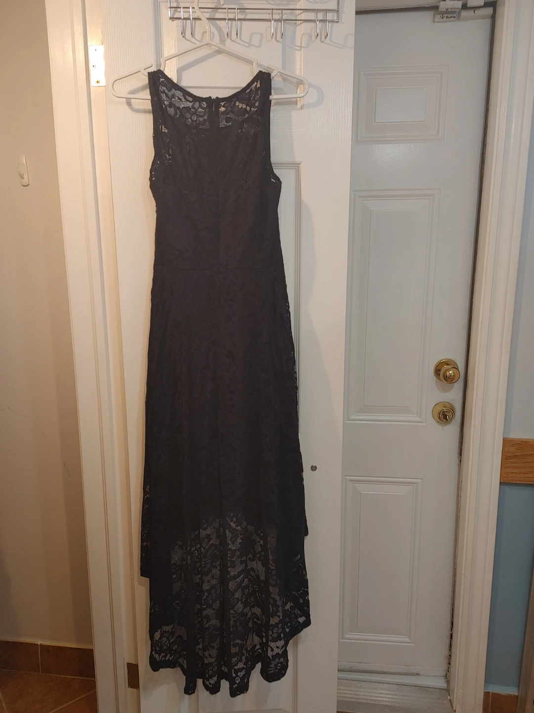 Navy Lace High-Low Dress - Size S - photo 3