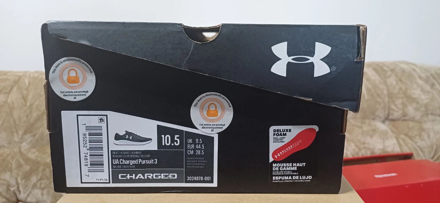 Under Armour Charged Pursuit 3 Men's Running Shoes Size 10.5 - photo 3