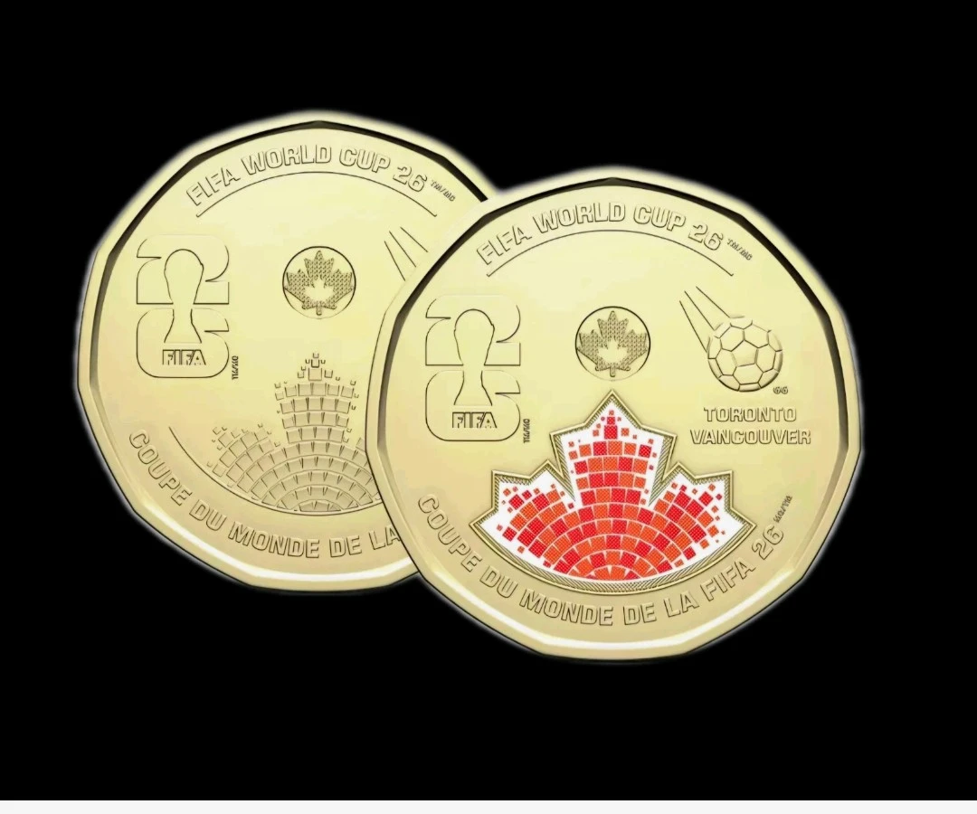 2026 FIFA World Cup Canada $1 Coin