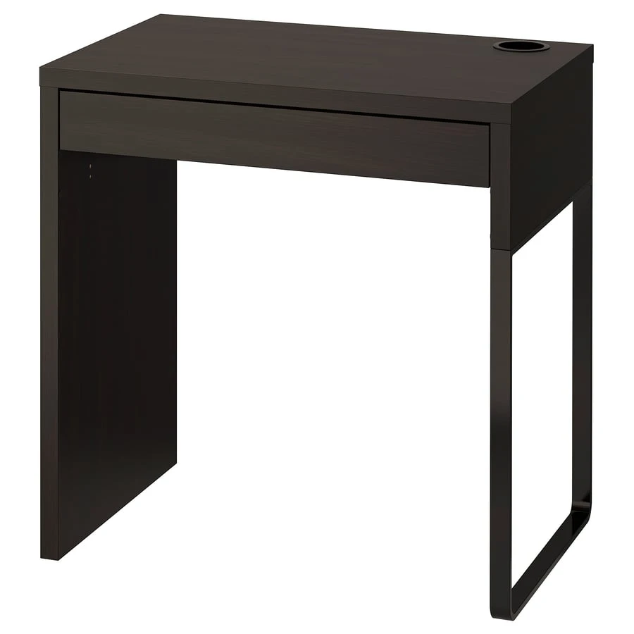 IKEA Micke Computer Desk - Black-brown - photo 3