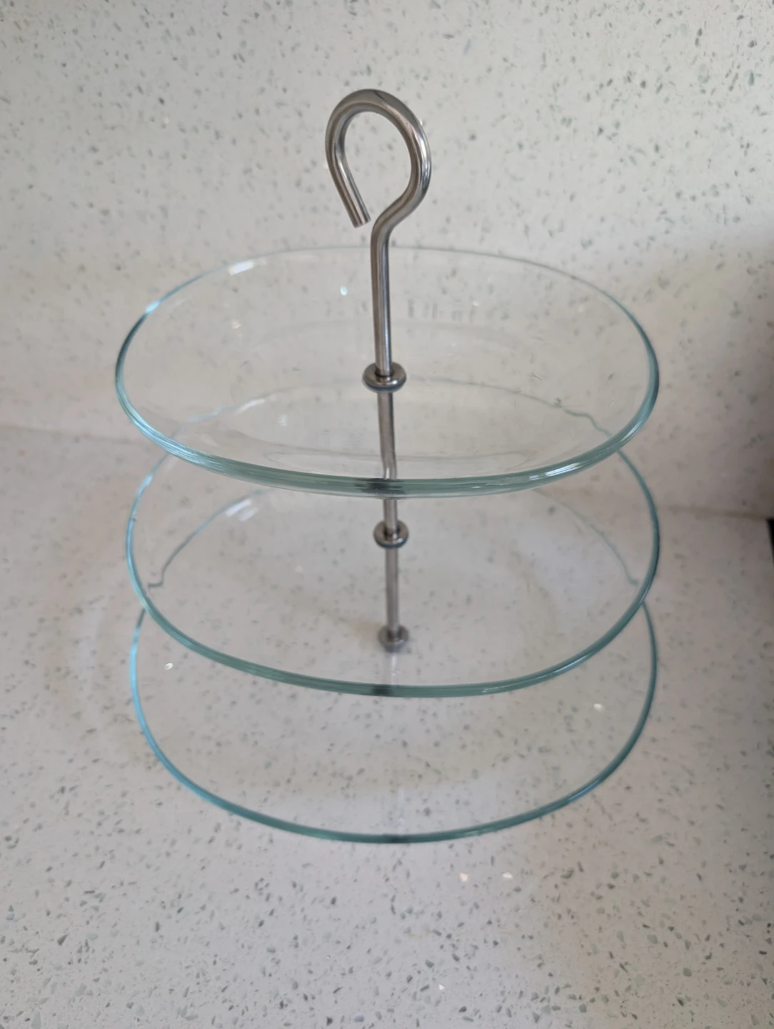 3-Tier Glass Serving Stand 13" - photo 2