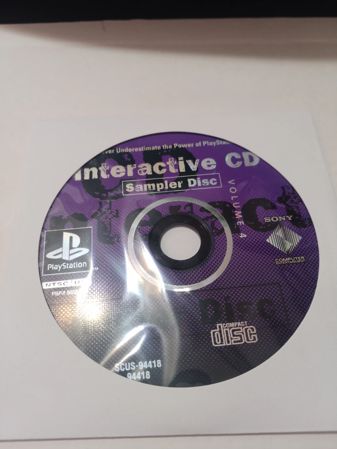 PlayStation Interactive CD Sampler Disc Volume 4