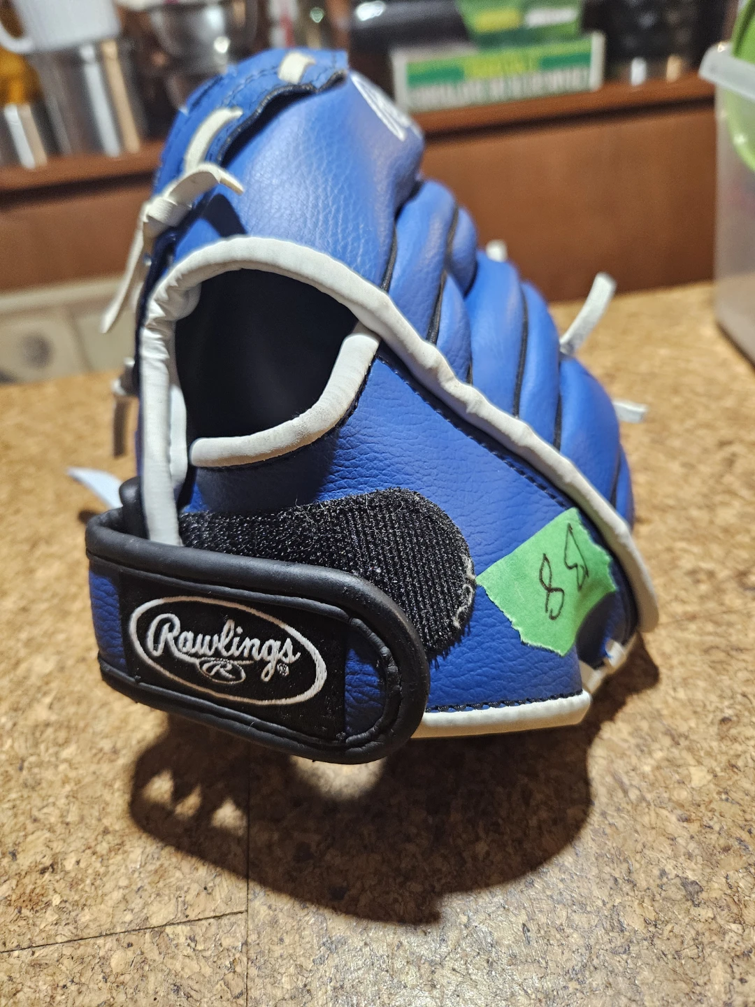 Rawlings Blue Baseball Glove - photo 2