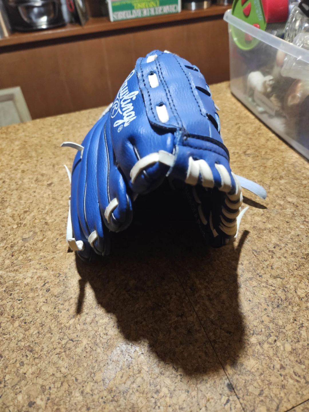 Rawlings Blue Baseball Glove - photo 3