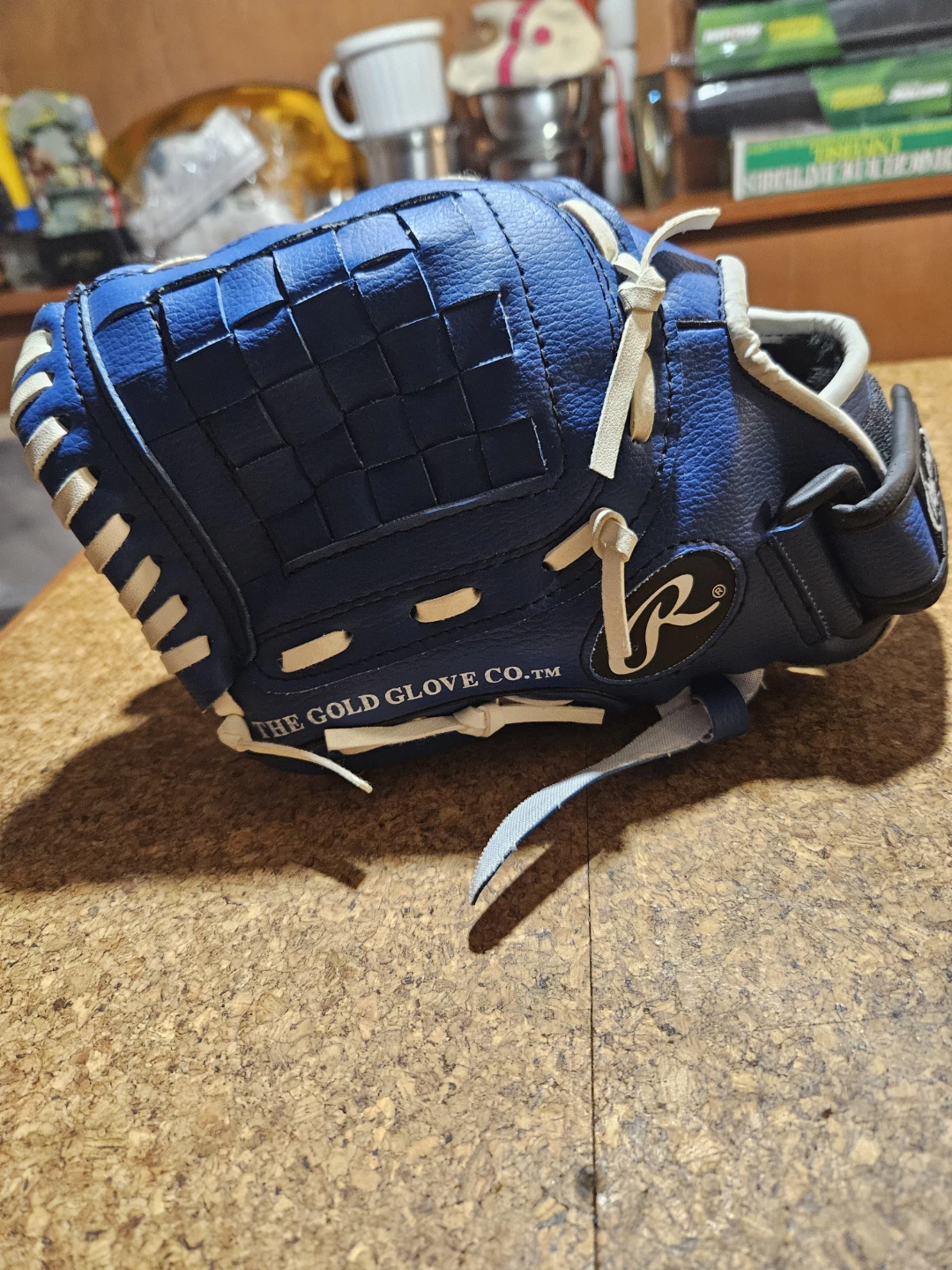 Rawlings Blue Baseball Glove - photo 4