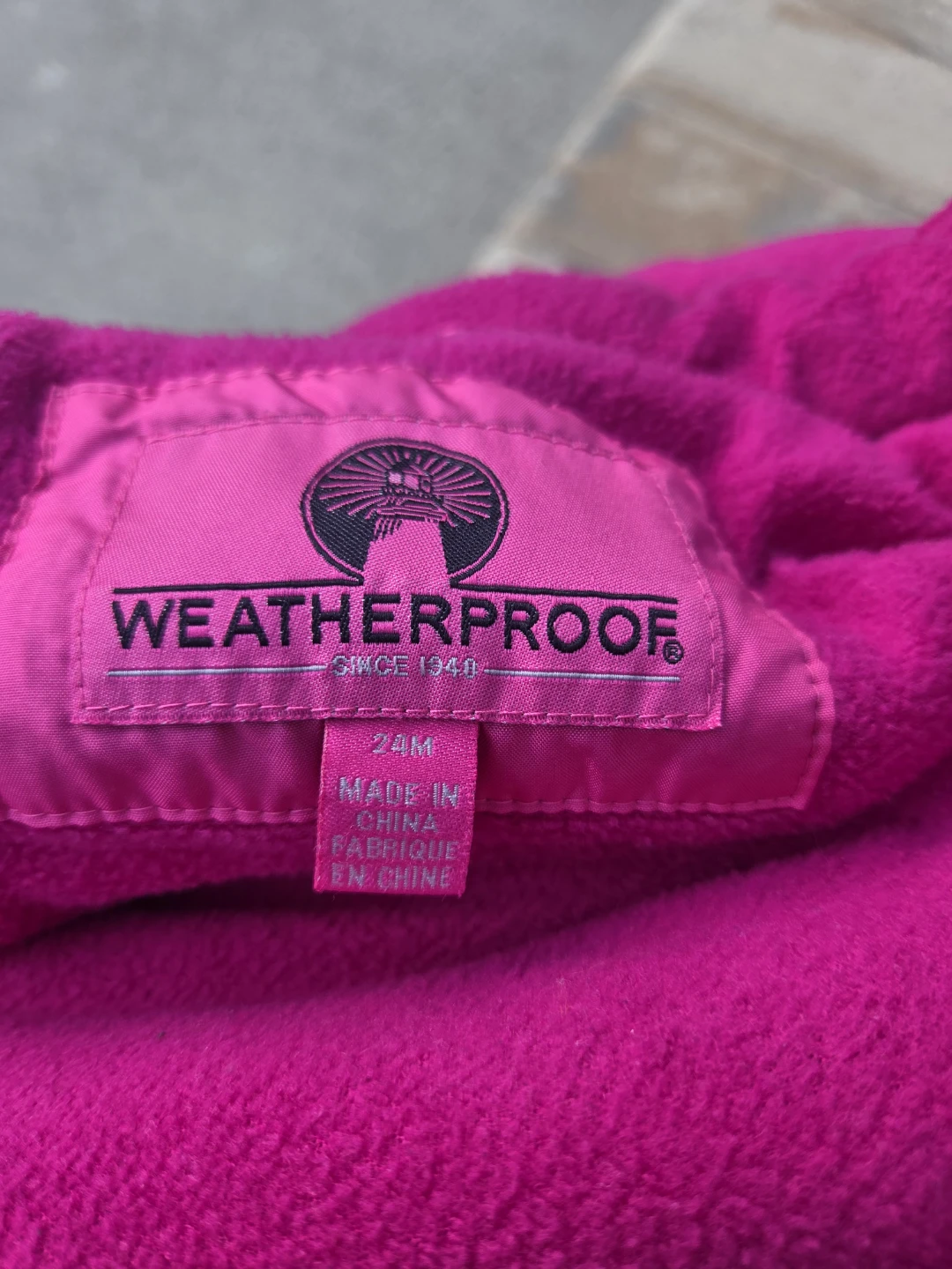 Weatherproof Kids' Pink Hooded Jacket - 24M - photo 4