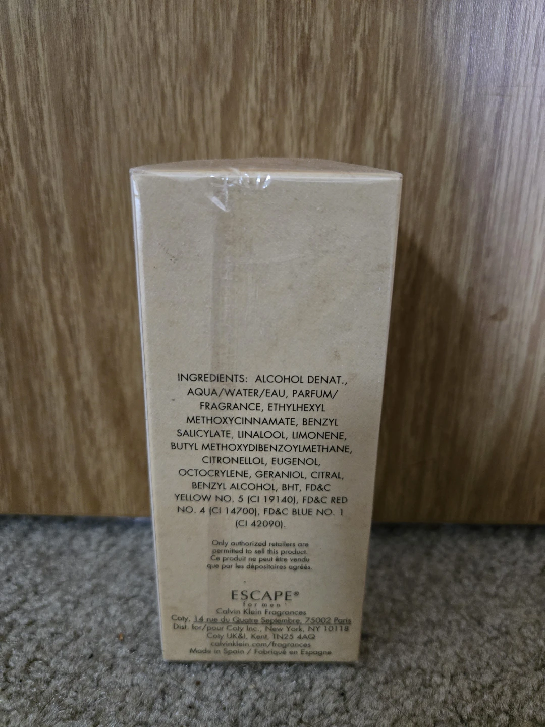 Calvin Klein ESCAPE for Men Eau de Toilette Spray 50 ml - photo 2