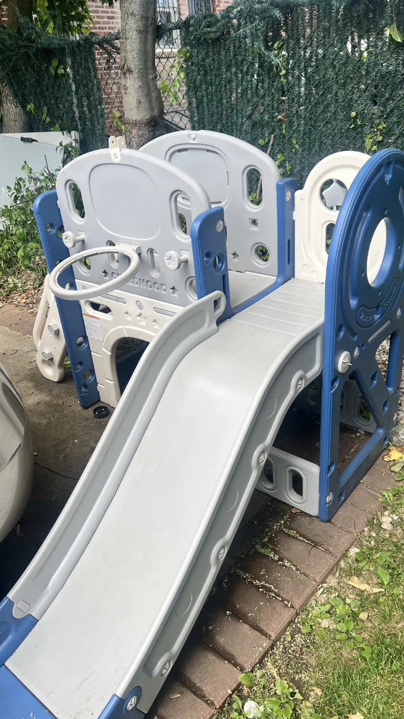 Little Tikes Play Center Slide with Basketball Hoop