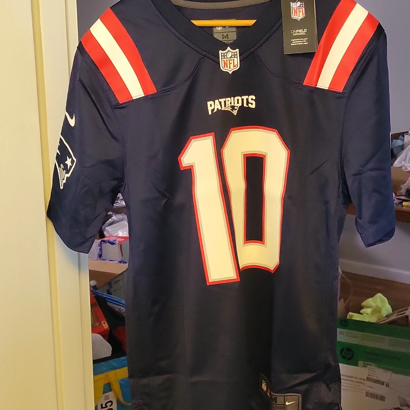 New England Patriots Mac Jones #10 Jersey - photo 2