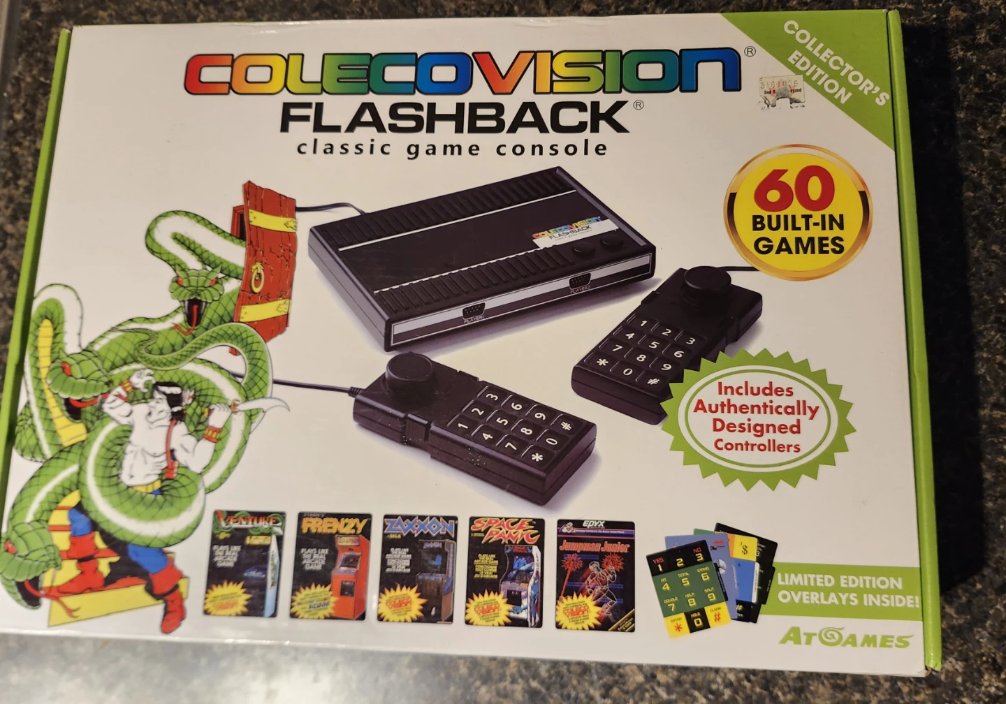ColecoVision Flashback Classic Game Console - 60 Built-in Games