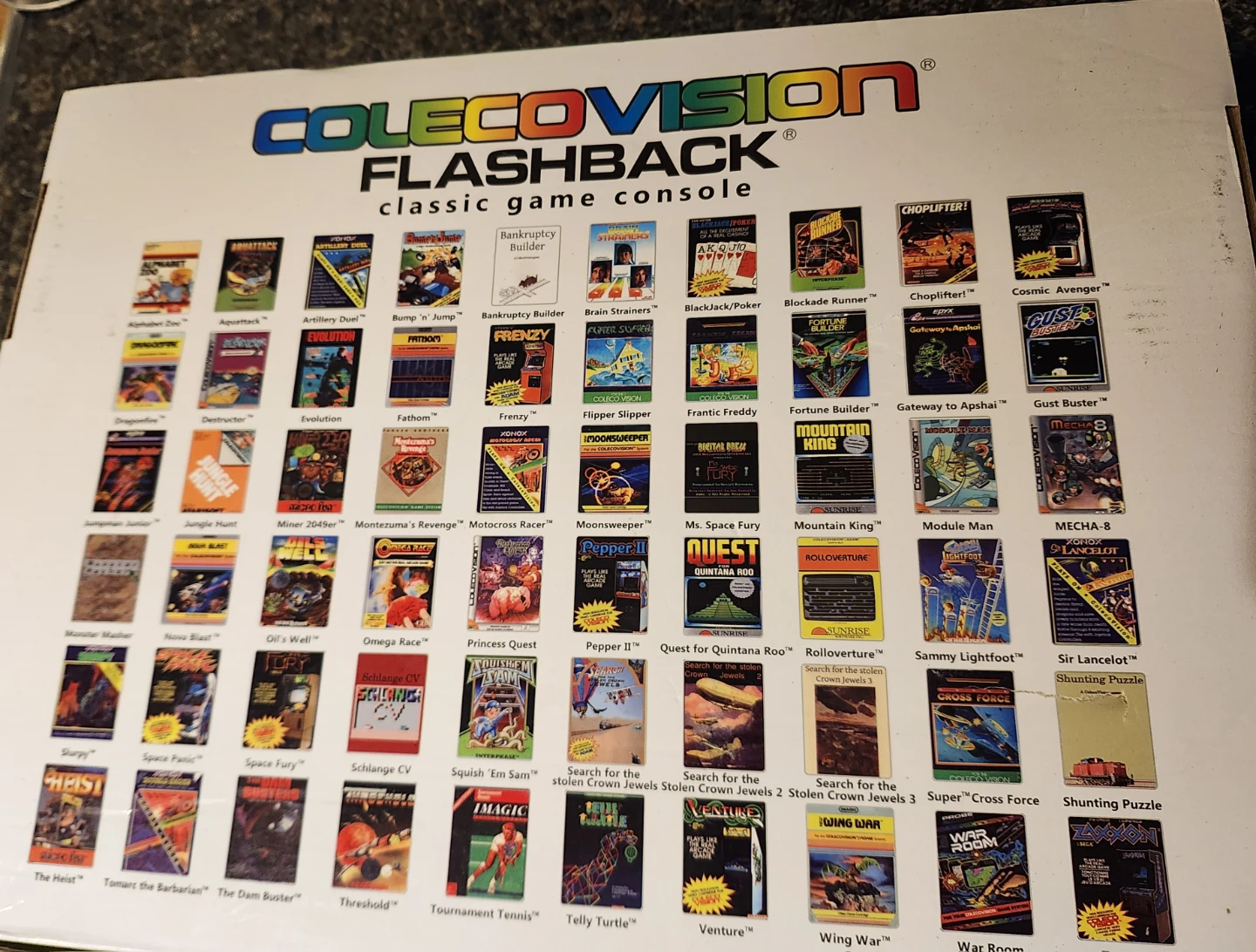 ColecoVision Flashback Classic Game Console - 60 Built-in Games - photo 2