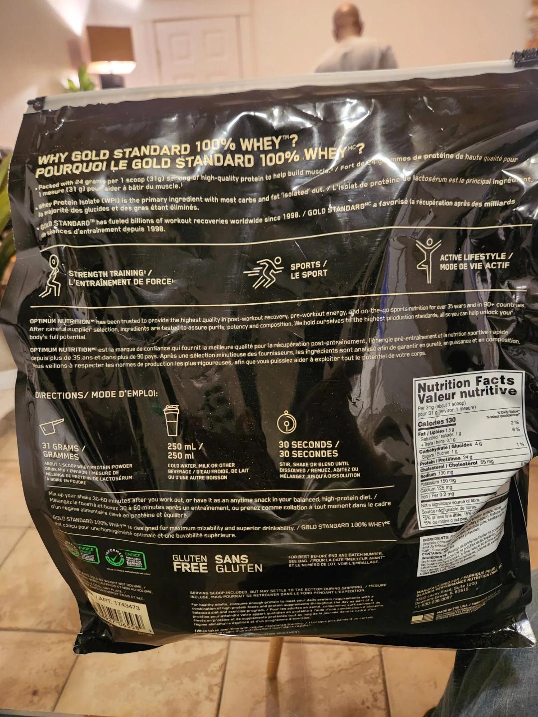 Optimum Nutrition Gold Standard 100% Whey Vanilla Ice Cream - photo 2