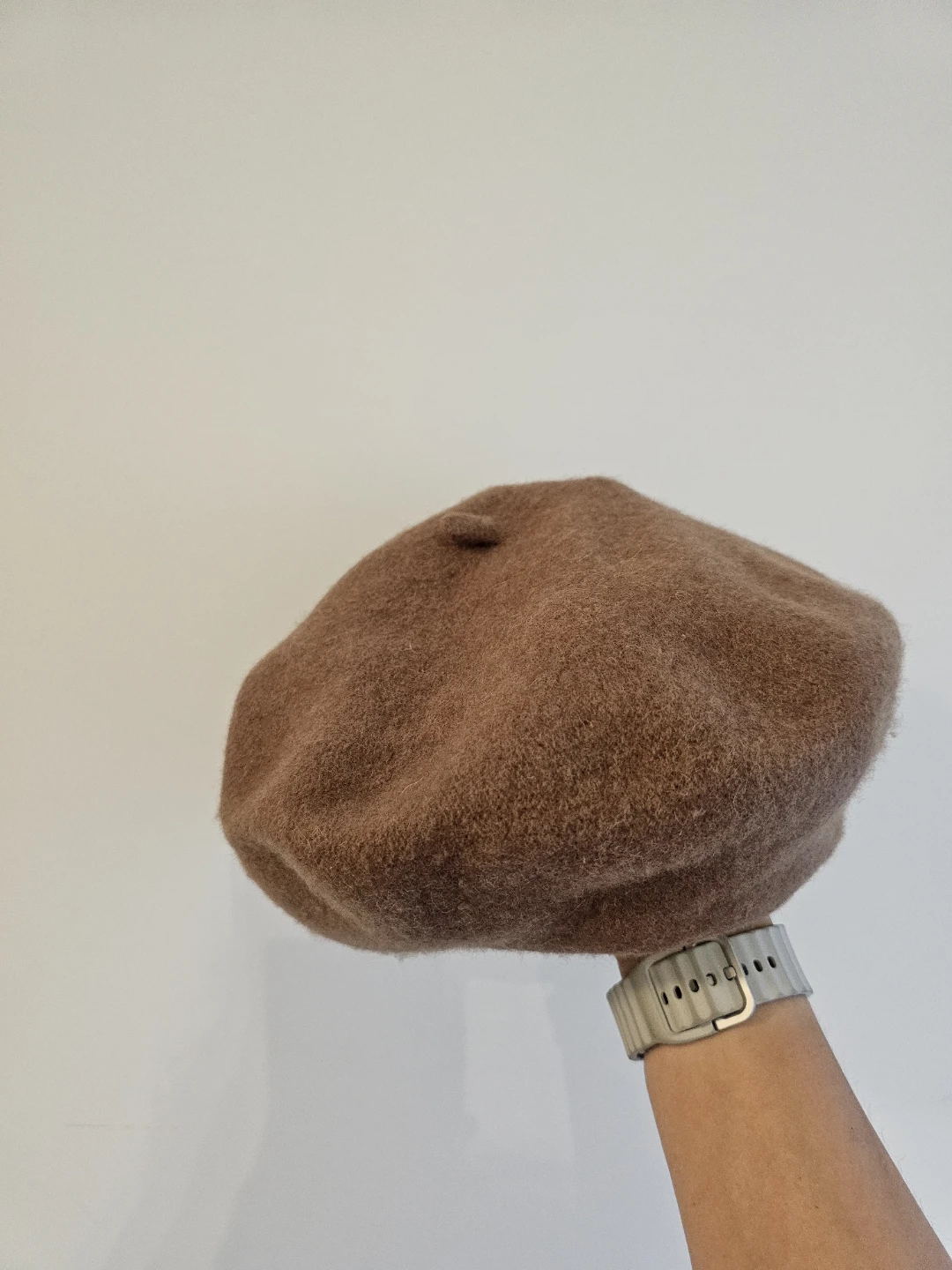 Zara Brown Wool Blend Beret - Size M - photo 4